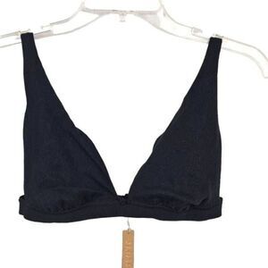 SKIMS COTTON RIBBED TRIANGLE BRA NWT